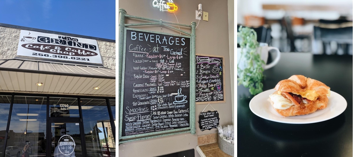 The Grind Cafe and Coffee Shop Menu