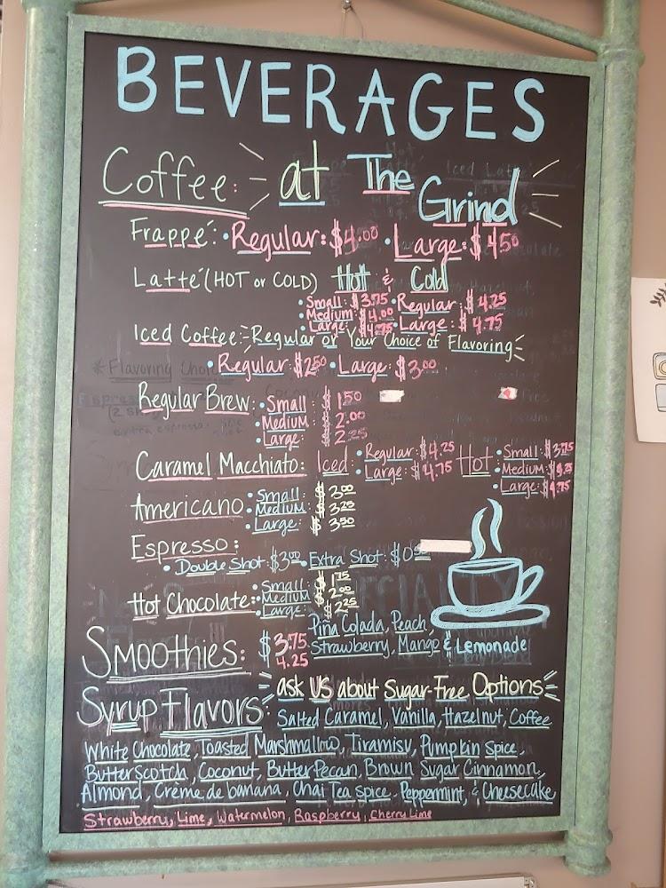 The Grind Cafe and Coffee Shop Menu image 3